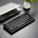 黑峡谷（Hyeku）i5 108键有线客制化机械键盘热插拔电竞铝合金边框PBT键帽RGB键线分离 永夜黑 苍岭快快轴