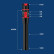 毕亚兹 10公里红光光纤测试笔 10MW通光笔/打光笔/故障测试仪探测笔 专用LC接头光缆通用 gj07