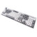 微星（MSI）GK50Z PIXEL40度灰 青轴机械键盘 RGB有线游戏电竞办公键盘 104键 灰色