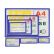 卡K士磁性贴A4硬胶套白板磁贴货架标识卡展示横向卡套A3文件袋保护套磁力框纸套文件套冰箱磁贴 A3蓝色一个