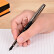 毕加索（pimio） 钢笔 签字笔 商务办公礼品成人学生练字男女生日礼物铱金墨水笔 755电镀限定款 格黑铱金笔 0.5mm