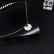 【二手99新】Cartier卡地亚项链18k黄金白贝母镶钻迷你款护身符项链 B3047100白珍珠贝母
