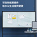得力(deli)180*90cm玻璃带架子H型支架白板 办公会议写字板 黑板 8739