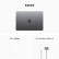Apple/苹果2022款MacBookAir13.6英寸M2(8+8核)8G256G深空灰轻薄笔记本电脑MLXW3CH/A