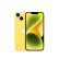 苹果Apple iPhone 14 Plus (A2888) 128GB 黄色 支持移动联通电信5G 双卡双待手机 充电器套装