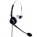 科特尔得龙(CALLTEL)H450NC头戴式呼叫中心话务耳机/客服办公降噪耳麦/QD单耳式/3.5mm双插头(适用双孔电脑)