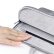 必优美（BUBM) 苹果戴尔华硕电脑包手提13.3air pro笔记本保护套薄公文包男女商务内胆包 FMBX灰色 13.3英寸