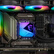 微星(MSI)寒冰C240 240一体式CPU水冷散热器 支持LGA1700 冷排+水泵一体化 ARGB晶状龙纹冷头 漏液包赔