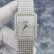 【二手95新】伯爵非凡珍品系列女表 18K白金后镶钻满天星 32mm石英手表