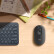 罗技（Logitech）POP MOUSE 无线蓝牙鼠标 时尚办公 小手紧凑型轻薄便携舒适鼠标 夜幕黑