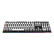 黑峡谷(Hyeku)K735B 机械键盘 有线键盘 游戏键盘 104键 单色背光 键盘 凯华BOX轴  白灰键帽 茶轴