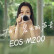 佳能（Canon） EOS M200 微单相机视频直播高清4K数码相机 【EOS M200】（15-45mm）白色128G套装