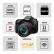 佳能（Canon）EOS 90D 中端单反数码照相机(18-135镜头)套机 家用旅游 4K高清视频拍摄（含64G卡+滤镜+包）