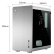 乔思伯（JONSBO）RM3 RGB光效版 银色 M-ATX机箱 （支持主板同步光效/全铝外壳/双面5.0厚度钢化玻璃侧板）