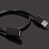优越者(UNITEK))usb延长线 公对母 高速传输数据转接线 AM/AF 电脑USB/U盘鼠标键盘耳机加长线0.5米Y-C447EBK