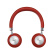 聆耳LINNER NC80 主动降噪耳机 无线蓝牙耳机自营 Hi-Res音质 触摸控制头戴压分级降噪耳机 魔法红