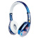 魔声（Monster）Diamondz 钻石之泪 线控头戴式耳机 贴耳式便携可折叠耳机 时尚双音频音乐耳机 蓝色