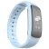 埃微i6HR手环 智能手表 心率手环 天气显示 来电消息显示 震动提醒 自动检测运动 微信运动 计步防水 青白色