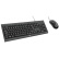 惠普（HP）藏羚羊Plus有线键鼠套装 办公键盘鼠标套装 黑色