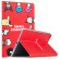 Hello Kitty ipad mini4保护套 mini4卡通保护壳智能休眠皮套 快乐环绕红色