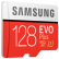 三星（SAMSUNG）128GB TF（MicroSD）存储卡 U3 4K EVO升级版+ 读速100MB/s 写速90MB/s（新老包装随机发货）
