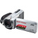 JVC GZ-R320SAC 高清闪存摄像机，银色（家用DV，HD高清，全新四防，5小时续航，R10升级版）