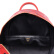 【备件库9成新】MCM 女士红色PVC配皮铆钉装饰双肩背包 MMK 6AVE19 RU001