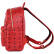 【备件库9成新】MCM 女士红色PVC配皮铆钉装饰双肩背包 MMK 6AVE19 RU001