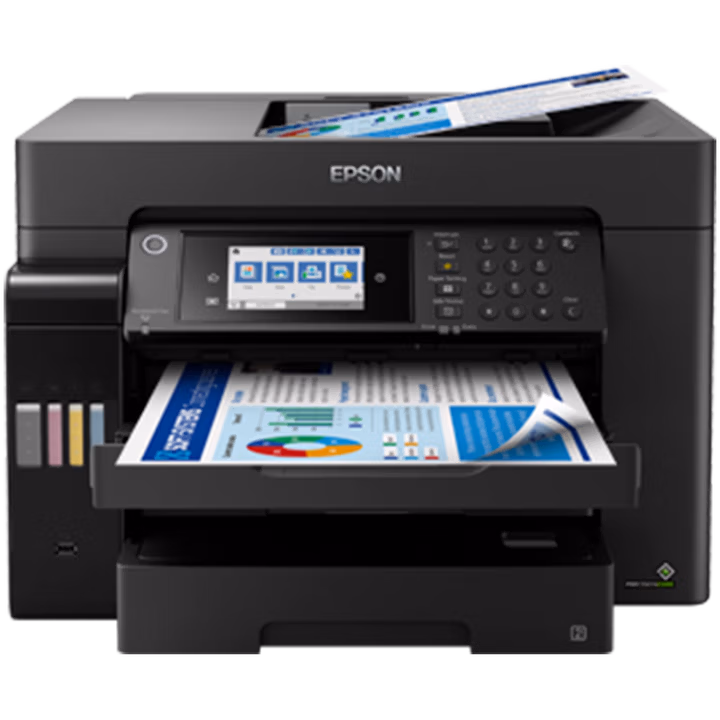 【99成新】爱普生（EPSON) L15168 A3+ 彩色喷墨打印机办公 自动双面打印复印扫描传真一体机 有线/无线