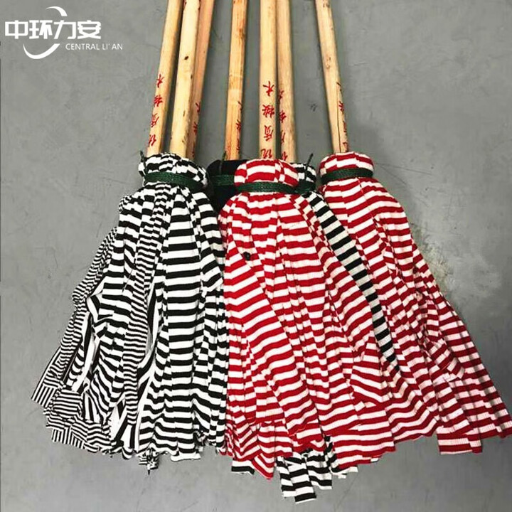 国产木杆布头拖把 SZZC   重约400-500克 