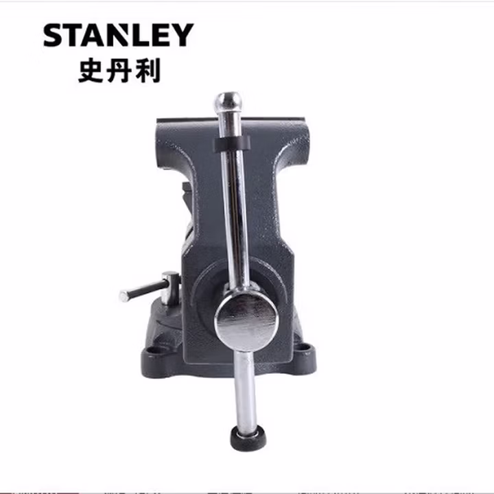 史丹利（STANLEY）MaxSteel重型台虎钳5英寸多功能维修固定夹持钳83