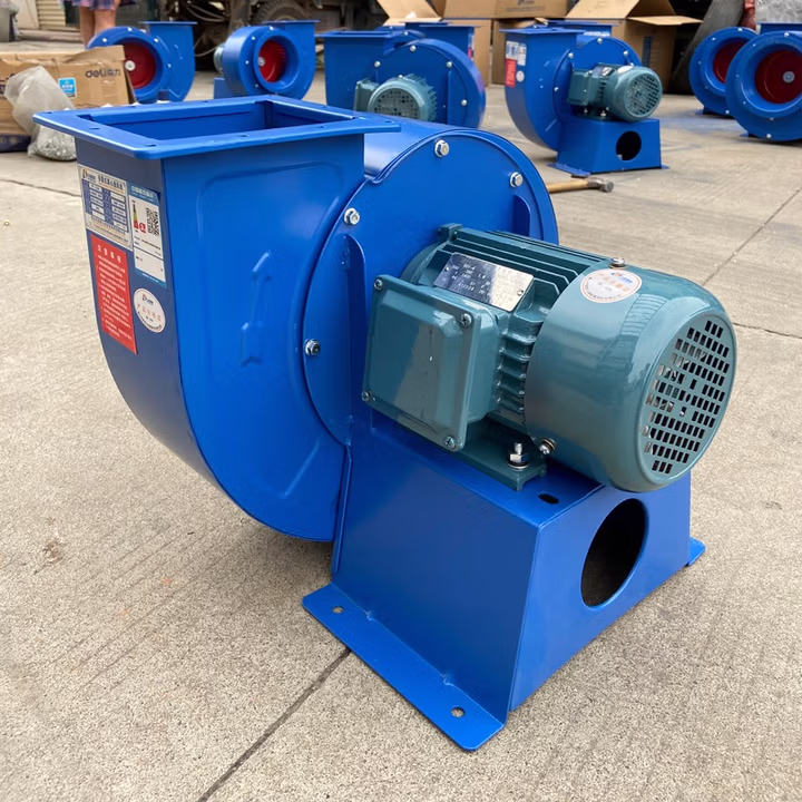 九洲普惠正品CF多翼式离心风机380v强力排烟蜗牛抽风机管道工业九州风机！ 2.5A-550W-220V-1400转