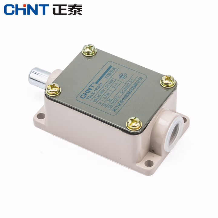 正泰行程开关YBLX-19/001直动式能自动复位微动LX19-001限位开关