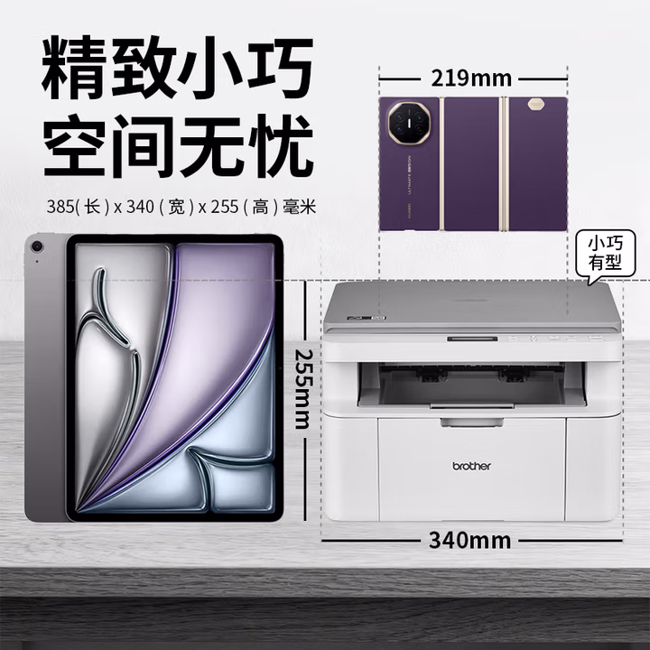 兄弟DCP-L1638W操作面板