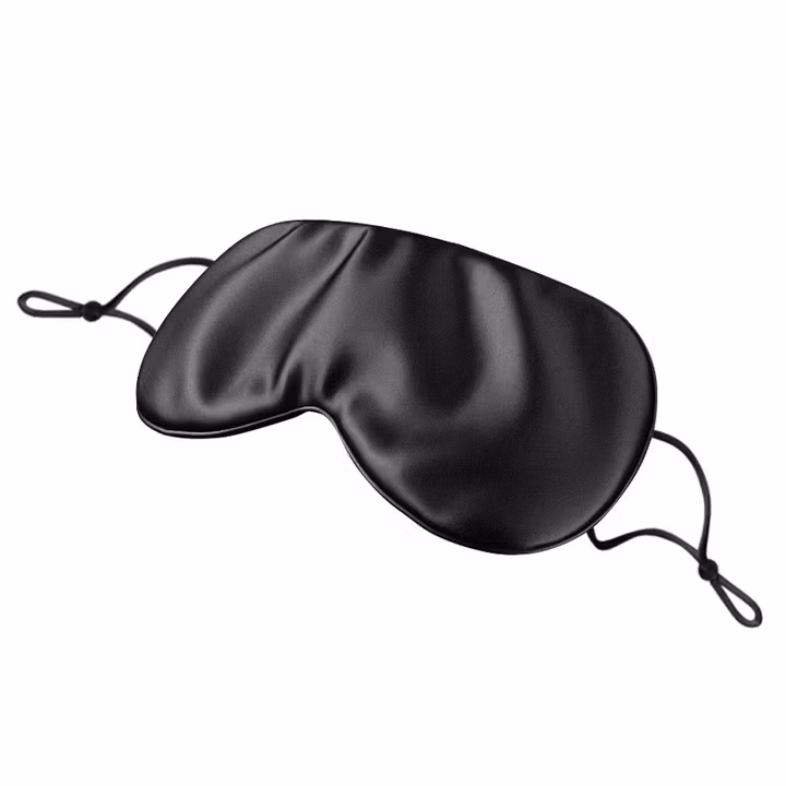意构 真丝睡眠遮光眼罩 桑蚕丝男士女士睡觉眼疲劳丝绸护眼罩透气午睡旅行旅游 沉静