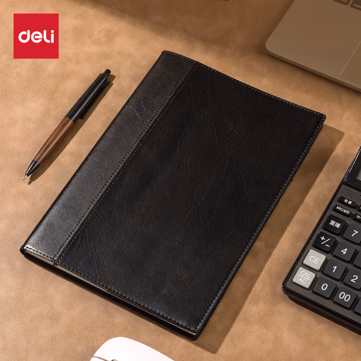 得力   得力7911 25K/120 皮面本