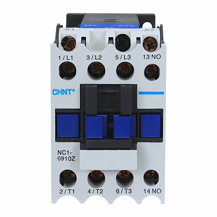 正泰直流接触器 直流控制交流接触器DC24V继电器NC1-0910Z 9A 直流