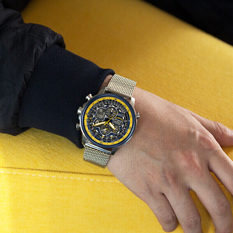 CITIZEN 西铁城 空中之鹰系列 JY8031-56L 男式光动能表 双重优惠折后￥2404