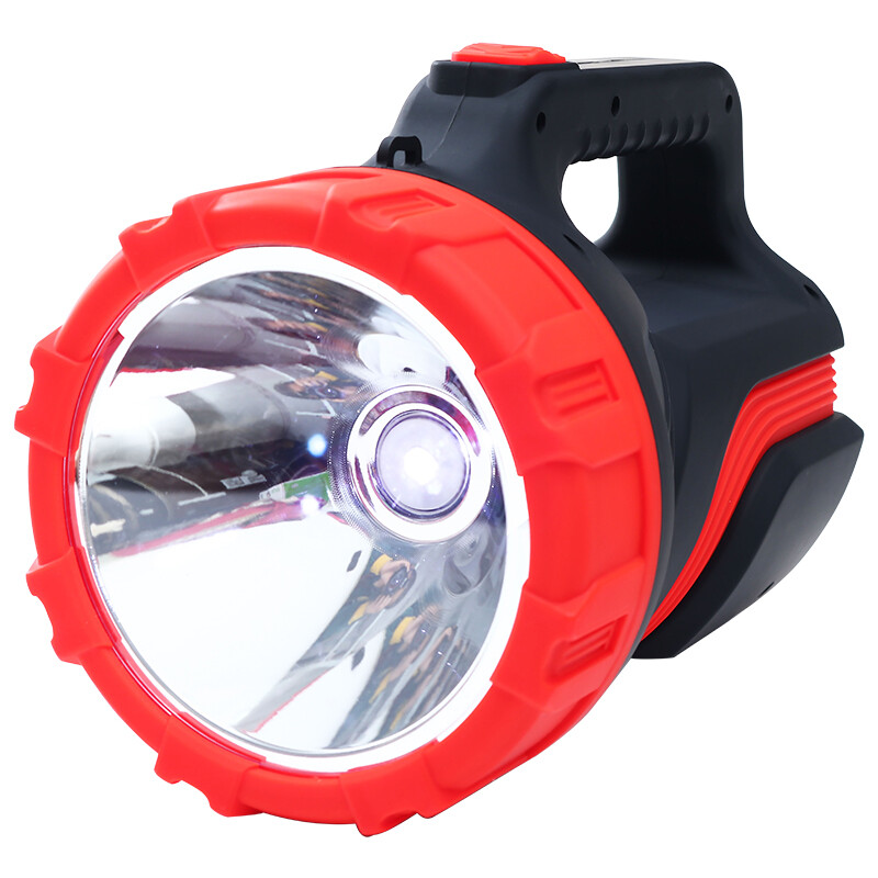 久量(dp) 大功率强光手电筒led强光远射手电 充电式探照灯户外应急灯