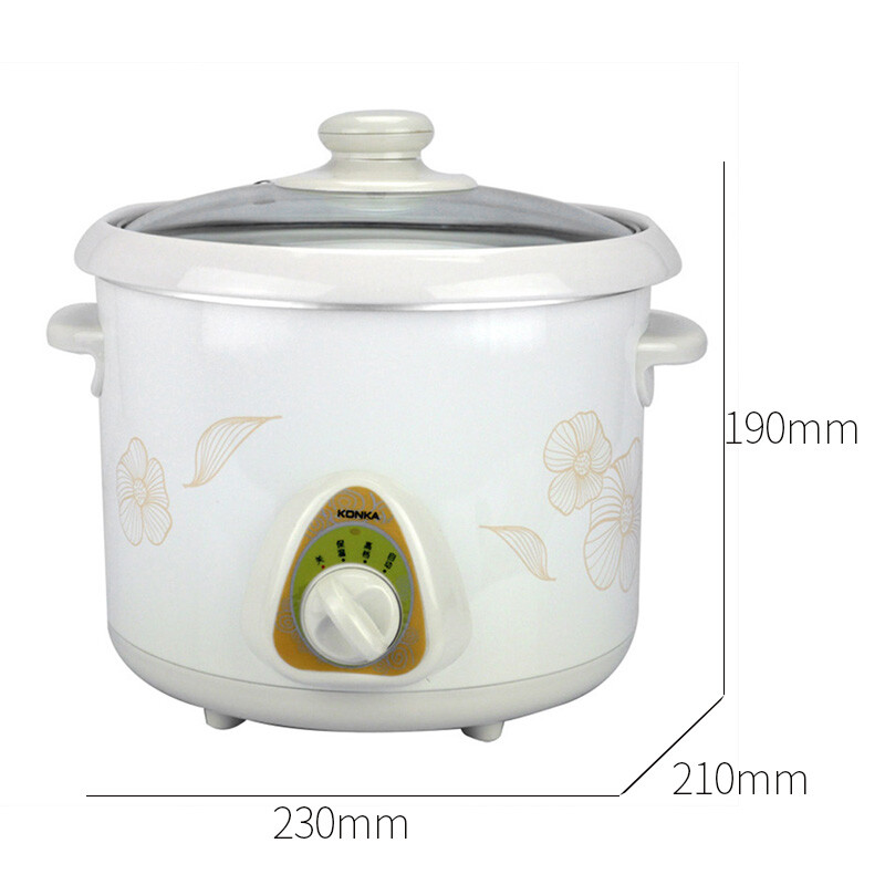 康佳(konka) 多功能电炖盅电炖锅天然养生煲kgdg-610a