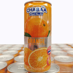 芭提娅（恰芭）泰国进口果汁饮料12罐芒果葡萄橙汁椰汁桃汁苹果口味组合 芭提雅（恰芭）橙汁6罐