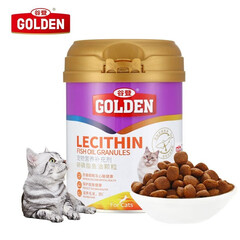 谷登（GOLDEN）卵磷脂鱼油颗粒300g猫咪猫软磷脂 毛发呵护 成幼猫通用宠物营养补充剂. 鱼油卵磷脂300g（猫用）