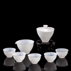 贰号（ERHAO）许瑞卿手工德化白瓷茶具套装旅行茶具套组薄胎便携式茶器