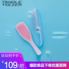 Tangle Teezer灵巧家用长柄顺发王妃梳TT梳子女梳 冰激凌 送女友母亲礼物