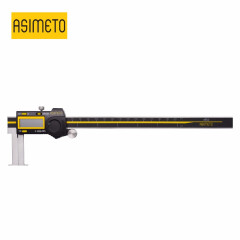 ASIMETO安度 扁头内沟槽数值数显卡尺，预设值功能，4按掣，25-200MM/1-8