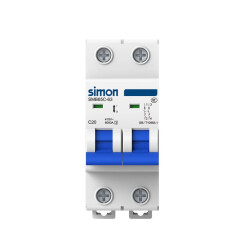 西蒙（simon）开关插座65C系列空气开关断路器 家用空开总电源电闸1P2P1P+N漏电保护器 2P32A空开