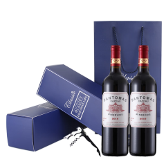 圣托莱卡法国原瓶进口米内瓦法定产区AOP红酒 圣托莱卡卡佐干红葡萄酒 2瓶礼盒装