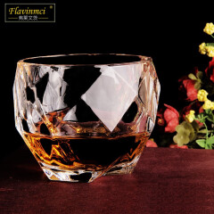 弗莱文茨加厚水晶玻璃酒杯威士忌酒杯烈酒杯玻璃杯子白酒杯透明玻璃杯