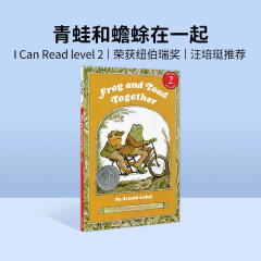 英文原装童书Frog and Toad Together青蛙和蟾蜍在一起 I Can Read#