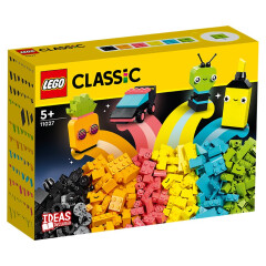 乐高（LEGO）23年新款乐高（LEGO）创意经典系列儿童拼插积木玩具 11027创意霓虹风